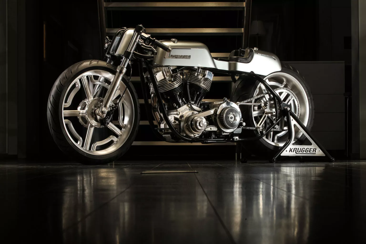 Krueger Rve Krugger Motorcycles' Modernized Shovelhead Racer | Hot Bike Magazine