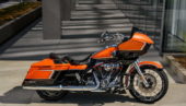 New Harley-Davidson CVO motorcycle.