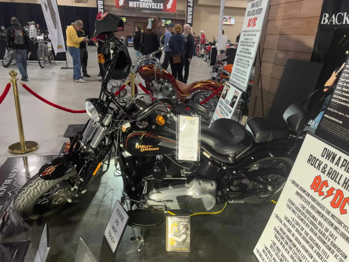 AC/DC Frontman's Harley To Auction at Mecum | Hot Bike Magazine