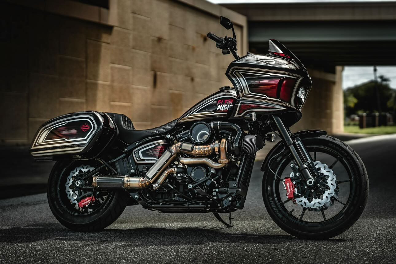 Carlos Mendez's 2022 Harley Low Rider ST Hot Bike Magazine