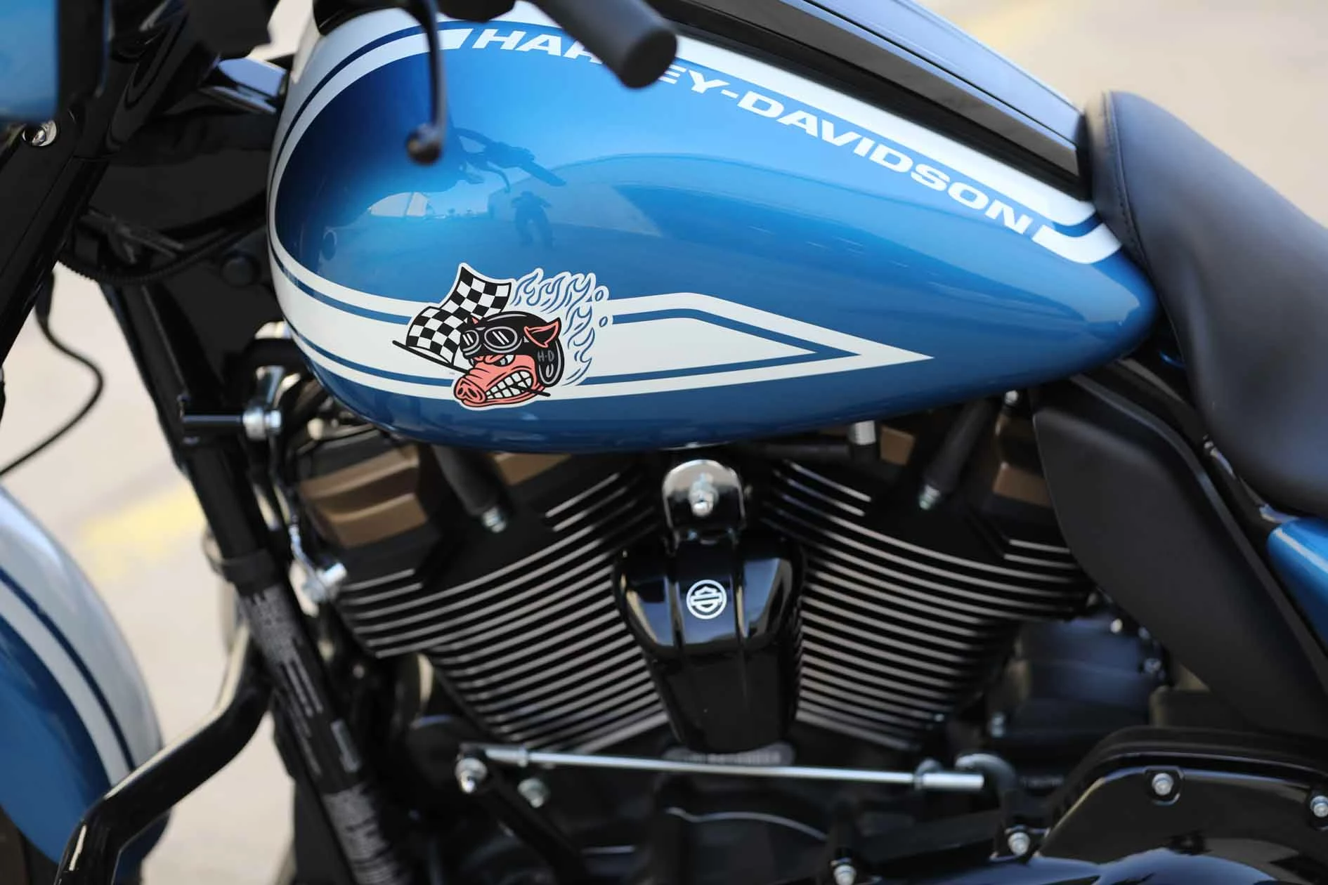 The Harley-Davidson Fast Johnnie logo