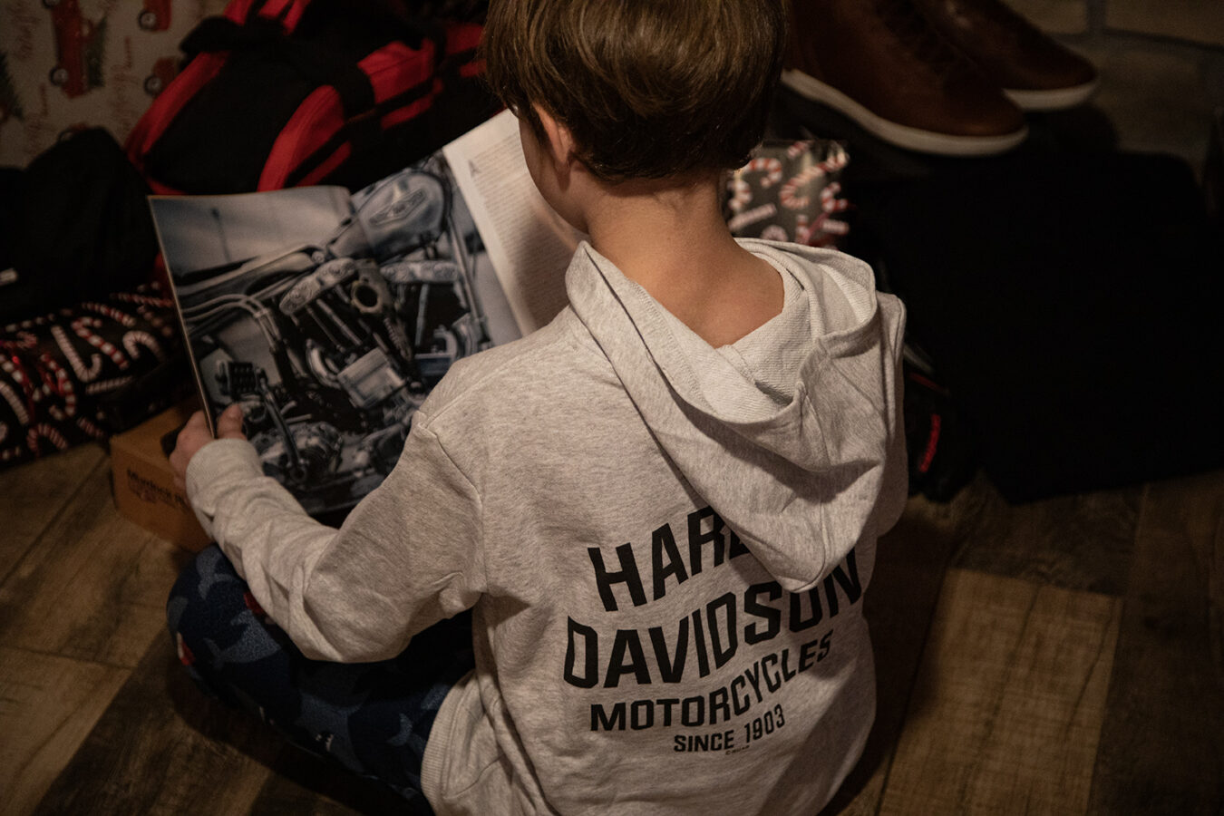 Harley kids hoodie