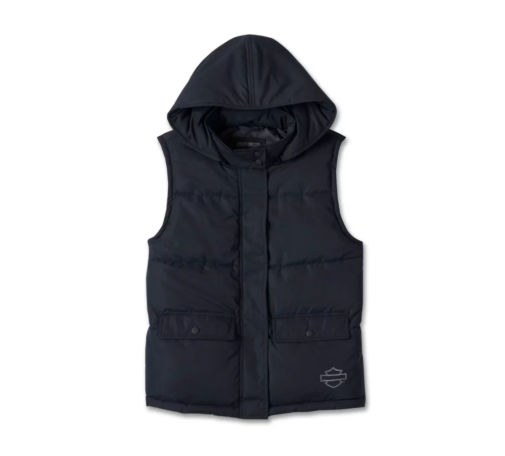 Harley womens quilted vest