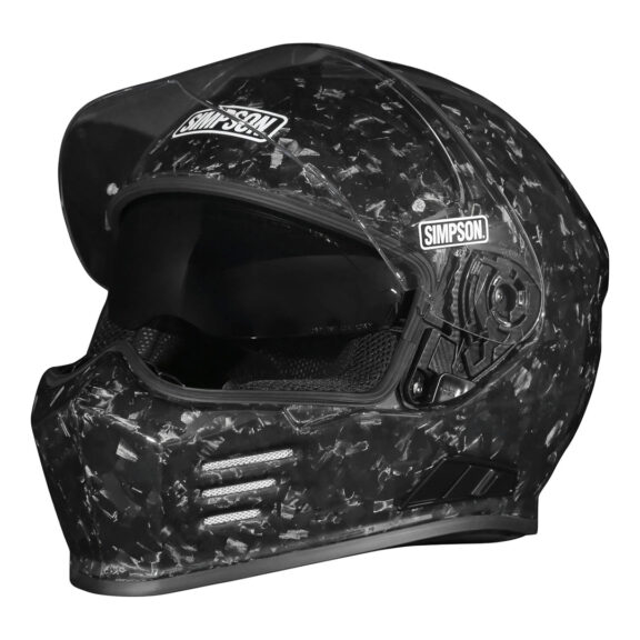 Simpson's New Forged Carbon Ghost Bandit | Hot Bike Magazine
