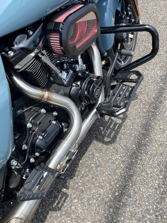 Ken's Factory's Next Level Splined Mini Peg Boards for Harley