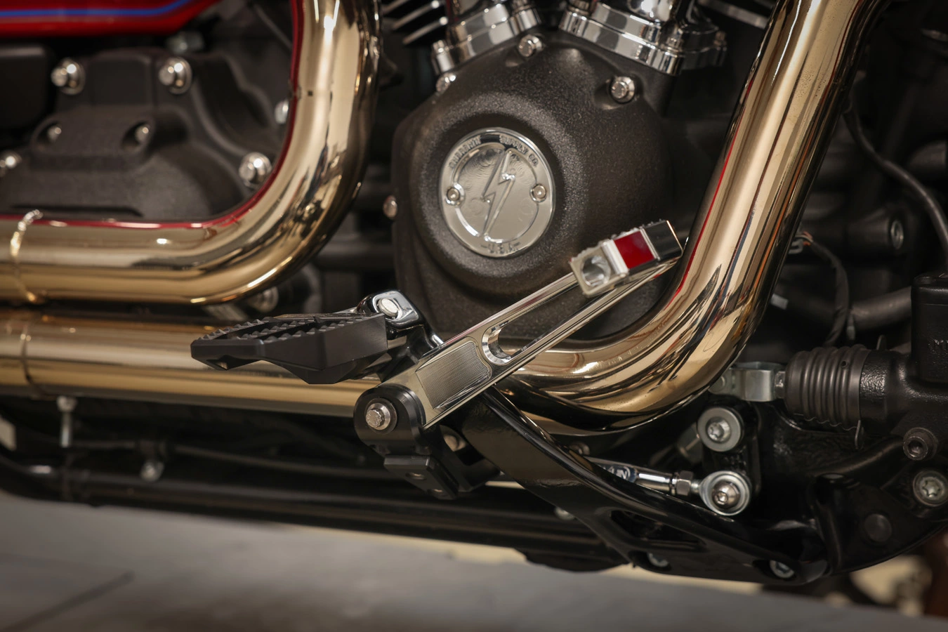 Thrashin' Supply's Adjustable Brake Setup for M8 Softail | Hot
