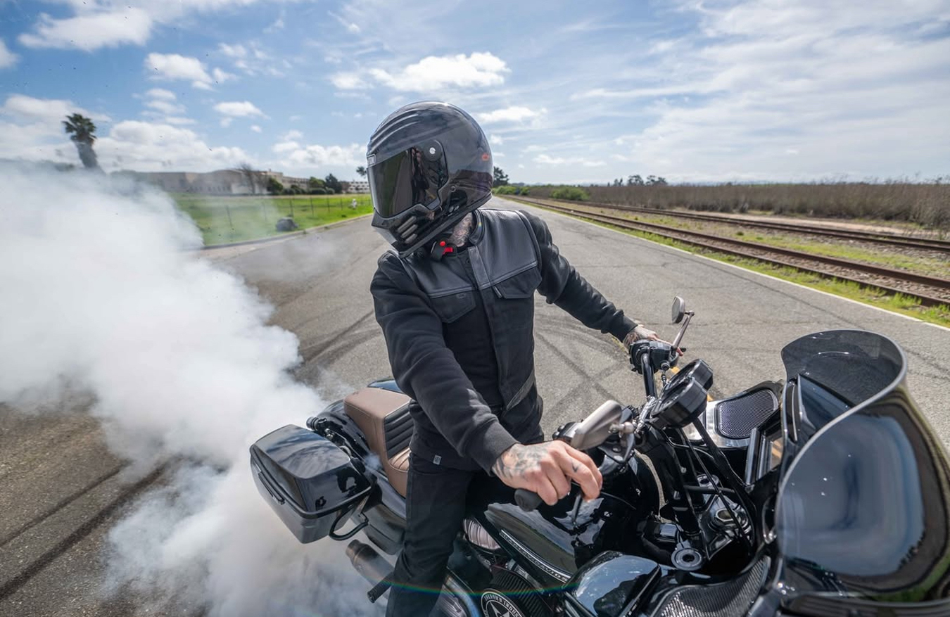 Simpson Motorcycle Helmets and Unknown Industries Collab
