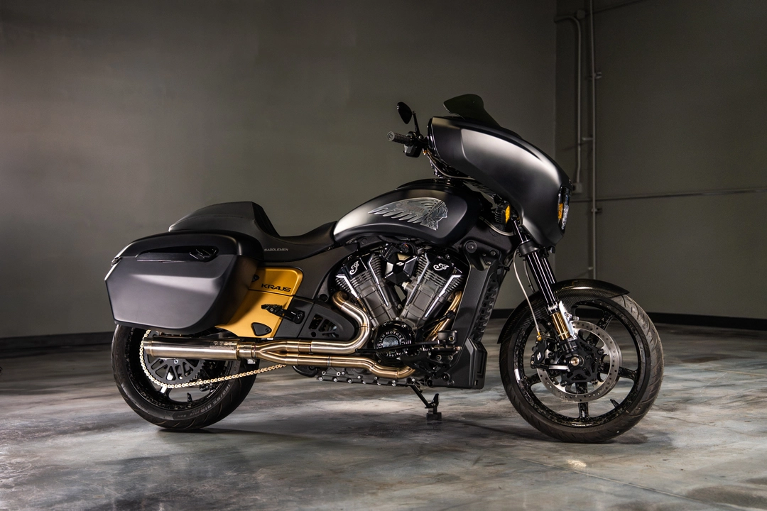FORGED: Satya Kraus Builds a Sleek Indian Chieftain PowerPlus for