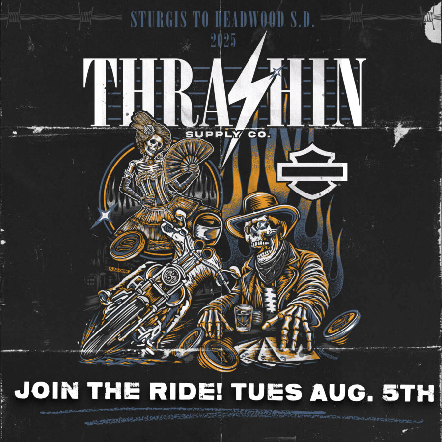 Thrashin' Supply Ride to Deadwood Returns to Sturgis on August 5