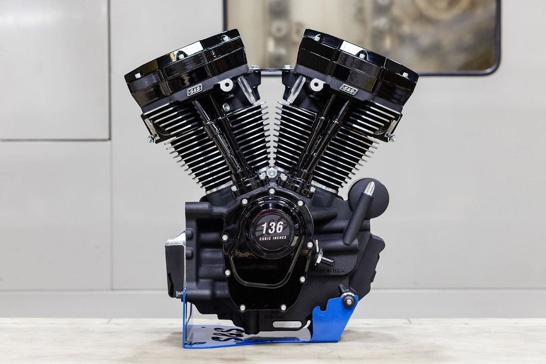 S&S Releases All-New MK136B Black Edition Engine for Softails