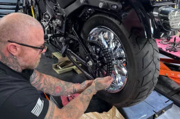 HB FXR Div Softail Chain Conversion Possible Replacement Lead