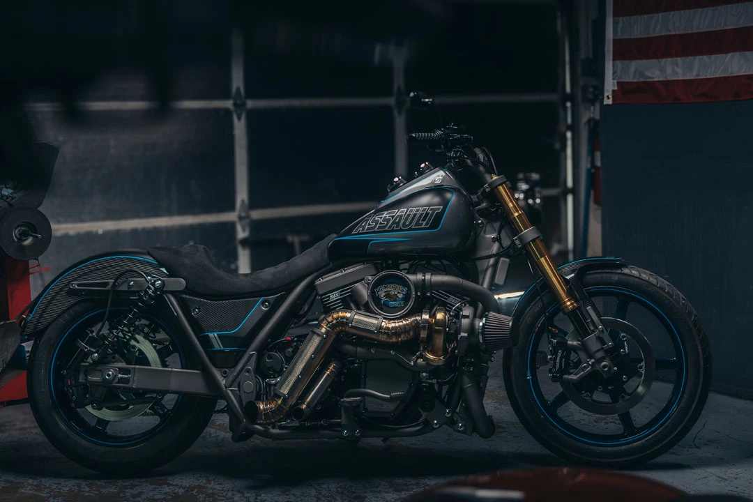 Trask Performance’s Blown 1987 Harley-Davidson FXR Brawler