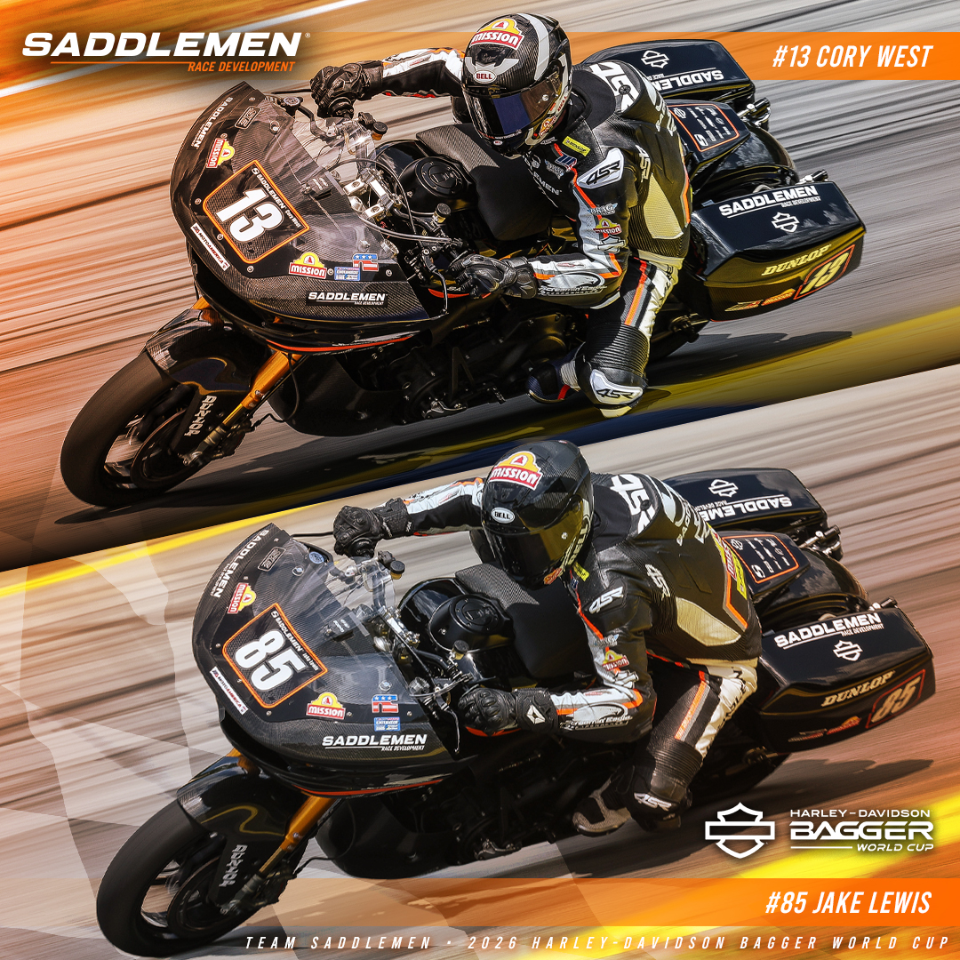 Saddlemen Race Development Goes Global for 2026 Harley-Davidson Bagger World Cup