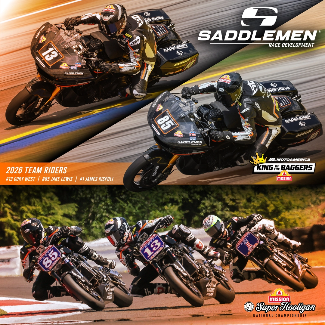 Saddlemen Race Development Announces Star-Studded 2026 MotoAmerica Program
