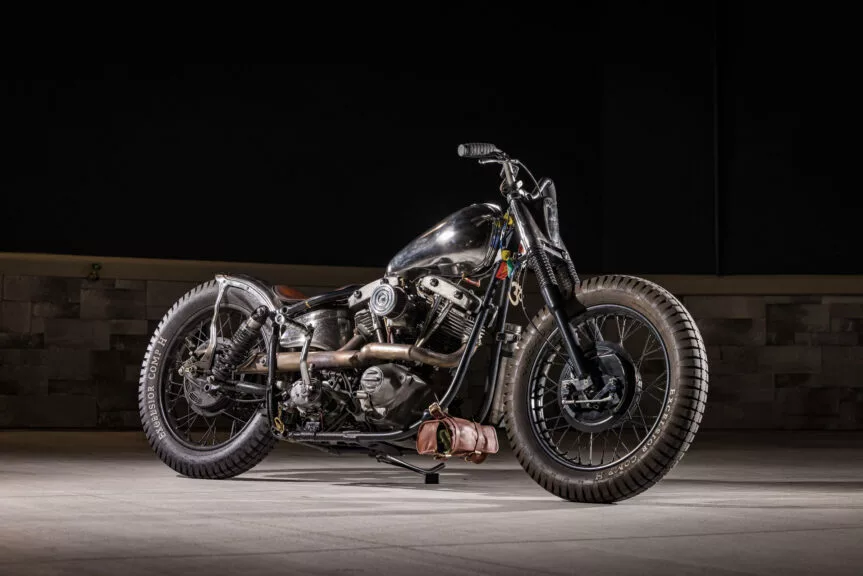 Cristian Sosa's Shovelhead Takes on the 2025 Motul Hot Bike Tour