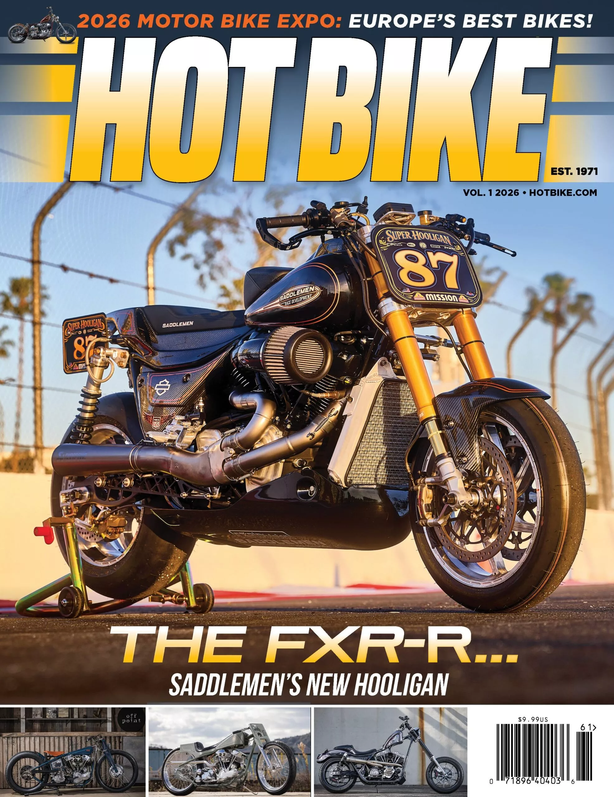 Hot Bike Magazine Vol. 1 2026 Preview: Saddlemen's FXR-R, the Best