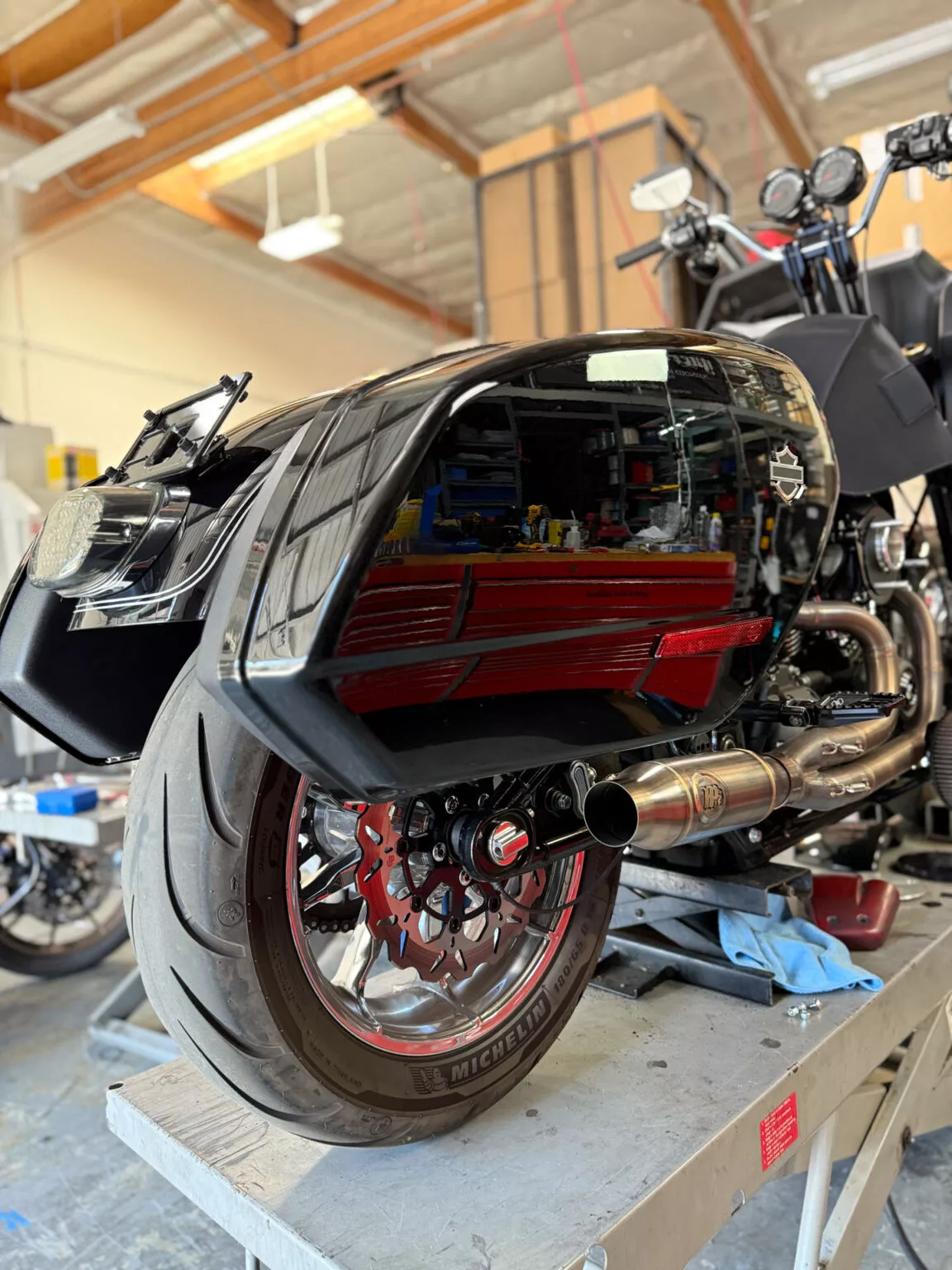 Installing 2025 Harley-Davidson Low Rider ST Saddlebags on a 2021 Low ...