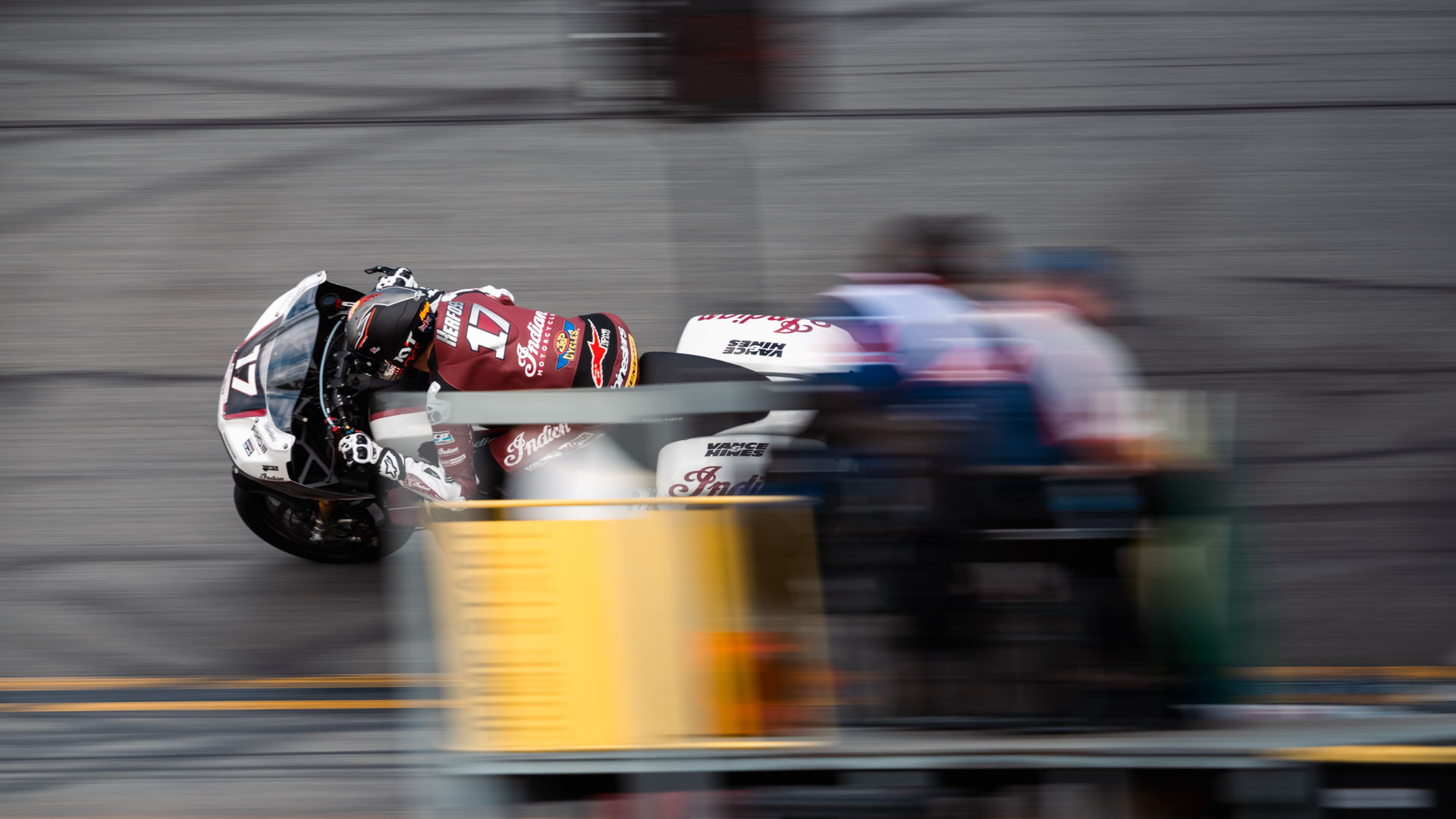 Indian Motorcycle x Vance & Hines’ Troy Herfoss Wins Race 2 King of the Baggers at Daytona