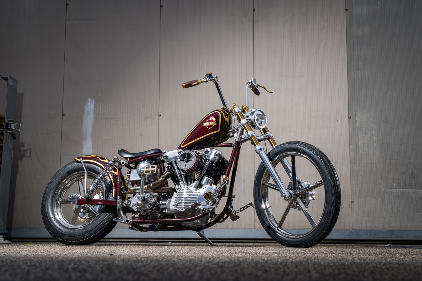 El Lobo Cycles Royal Blood Knucklehead: UK-Built Custom Harley Performance Redefined