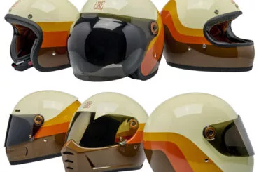 Biltwell Lead-In 20th Anniversary Helmets