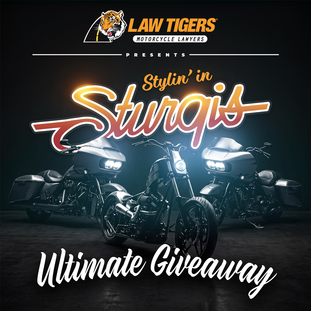 Law Tigers Stylin’ In Sturgis Giveaway Returns With $250,000 in Custom Bikes and Prizes