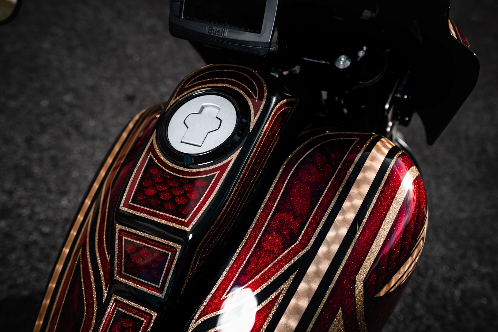 BILL MELVINS BUELL SUPER CRUISER CUSTOM 10