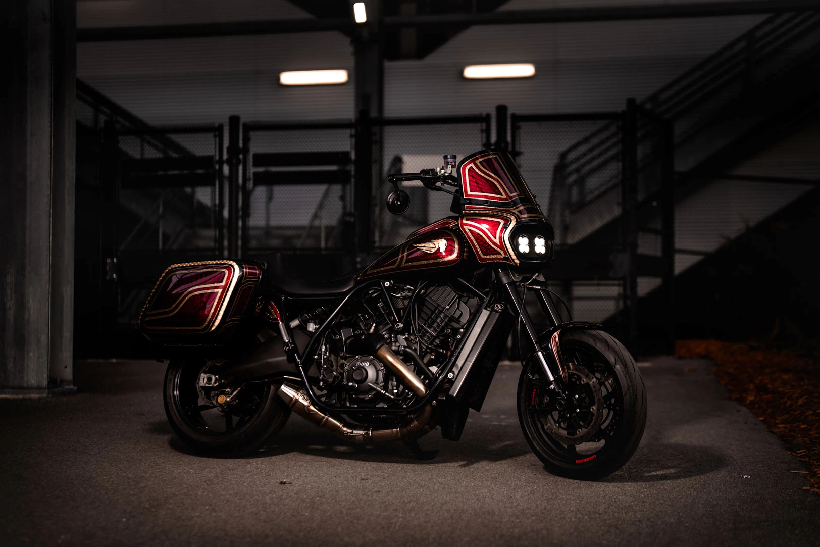 BILL MELVINS BUELL SUPER CRUISER CUSTOM 15