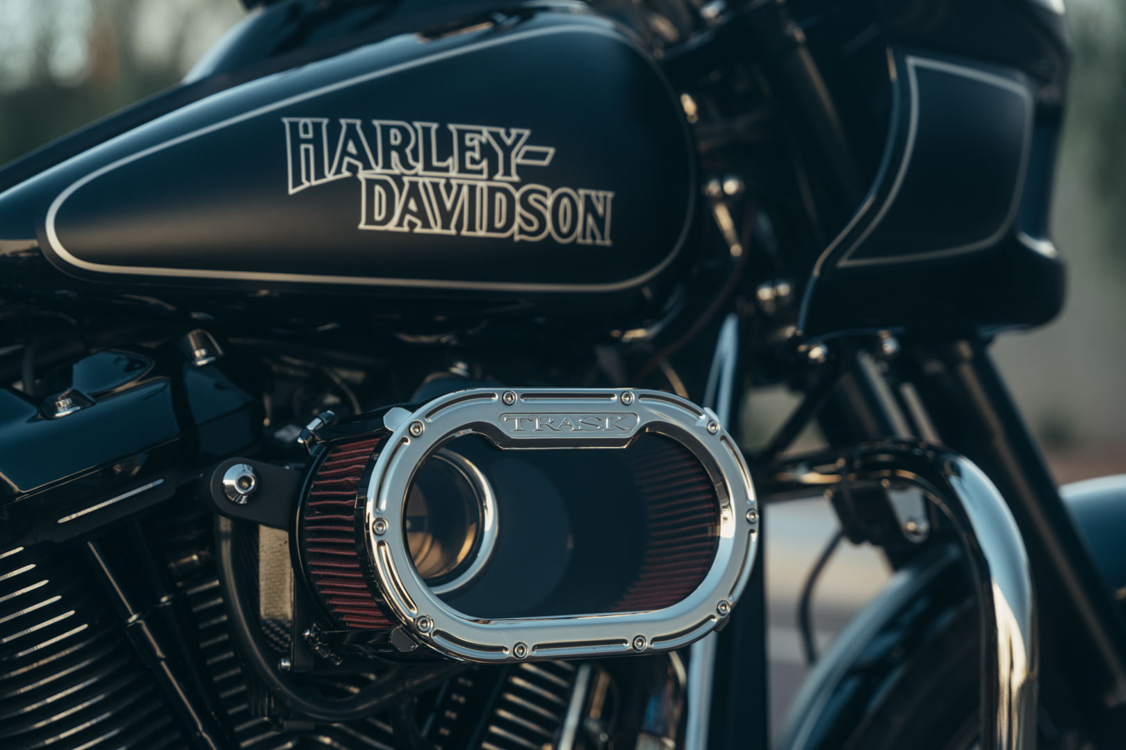 Trask Performance 180-HP Nickel-Plated M8 FXR Custom