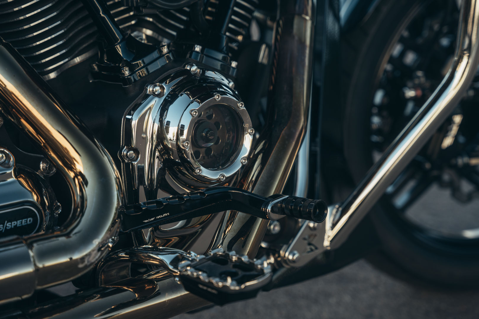 Trask Performance 180-HP Nickel-Plated M8 FXR Custom